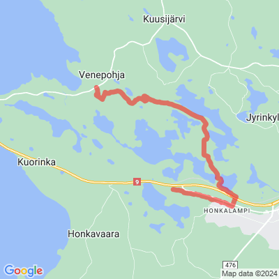 Kinttupolut / Matkalampi Trail