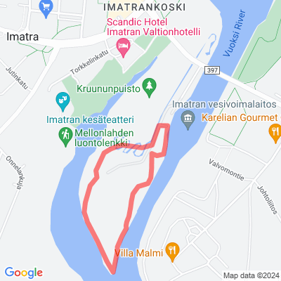 Kruununpuiston ja Ivoniemen luontopolut