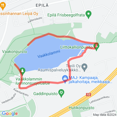 Vaakkolammin luontopolku