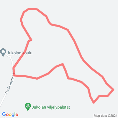 Jukolan koulun metsäpolku