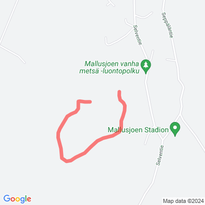 Mallusjoen vanhan metsän polut