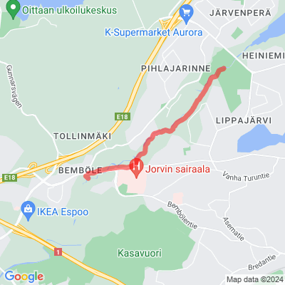 Glimsinjoen jokikävelyreitti