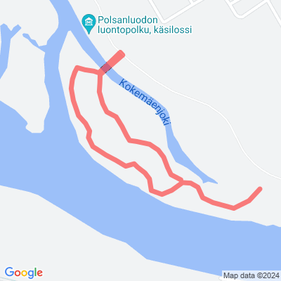 Polsanluodon reitti 1 km