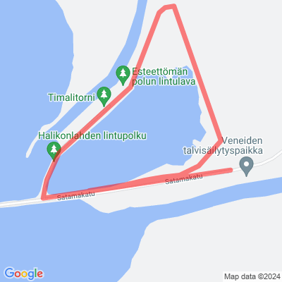 Halikonlahden esteetön polku