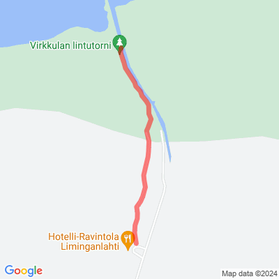 Liminganlahden luontokeskuksen luontopolku