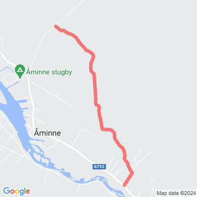 Åminne vaellusreitti