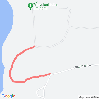 Vaarniemen-Rauvolahden luontopolku