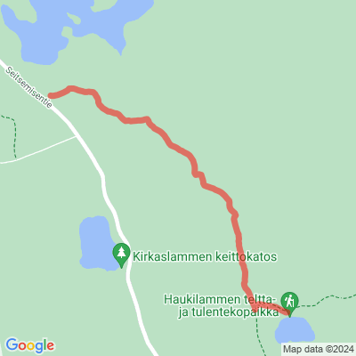 Yhdyspolku Haukilampi- Kirkkaanlamminkangas