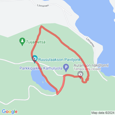 Aulanko ulkoilumaja-Karhuluola