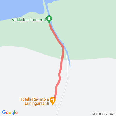 Liminganlahti lintutornin polku