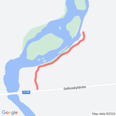 Leveänkoski p-paikka - Kaivoskoski polku