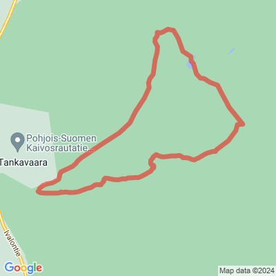 Tankavaara, Geologinen polku