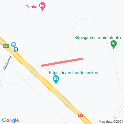 Kilpisjärvi sorapolku luontokeskukselle