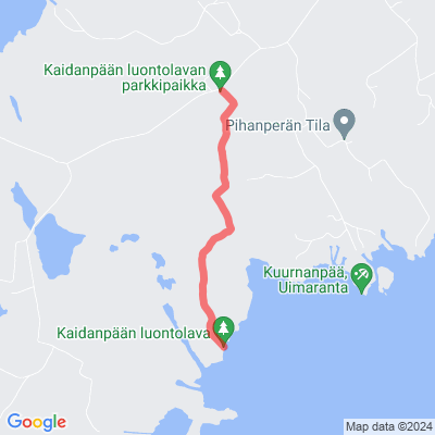 Oukkulanlahti lintutorni polku