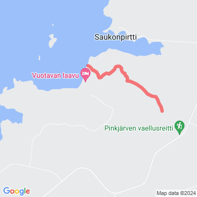 Pinkjärvi retkeilyreitti