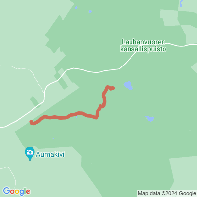 Lauhanvuoren polut, Kivijata-Lauhanvuori
