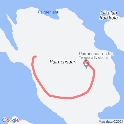 Paimensaari reitti