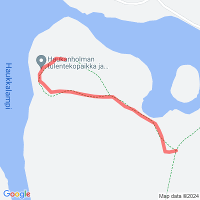 Haukanholma ulkoilutie