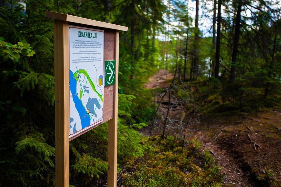 Koljatin suojelualueen polku