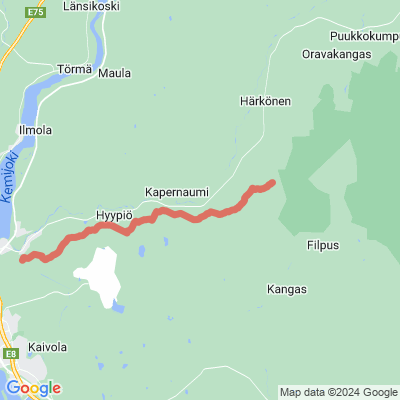Kallinkangas - Kivalo retkeilypolku