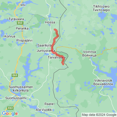 Itärajan retkeilyreitti
