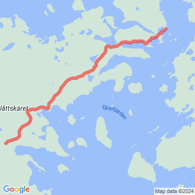 Björkö-Panike vaellusreitti