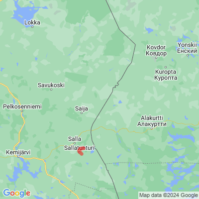 UKK-reitti Hautajärvi - Nuortti