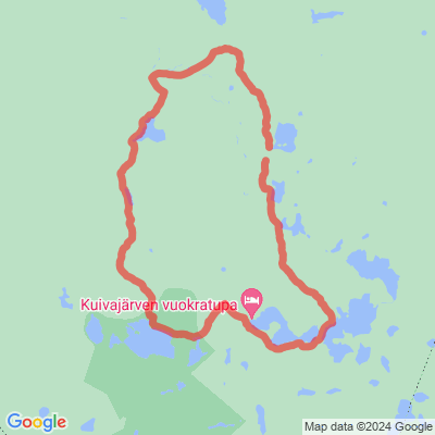 Raatejärvi - Mäntyjärven reitti