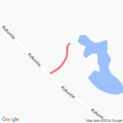 Valkeisenjärvi Multia polku