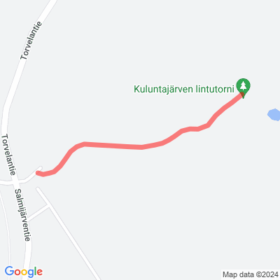Kuluntajärven lintutornin polku
