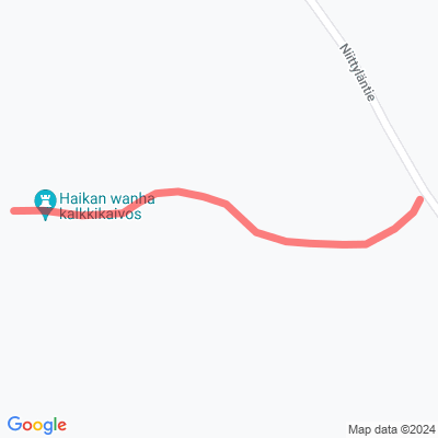 Kukkian kalkkilouhos polku