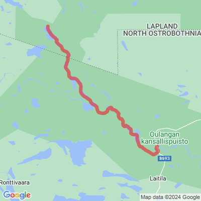 Melontareitti Savilampi – Oulangan luontokeskus