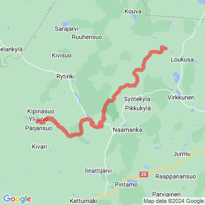 Pärjänjoen vesiretkeilyreitti
