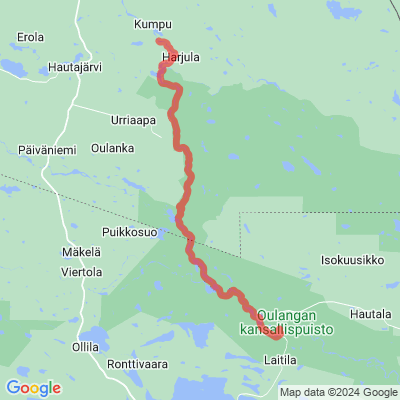 Melontareitti Niitselys - Oulangan luontokeskus