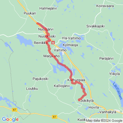 Valtimojoen melontareitti (Valtimo)