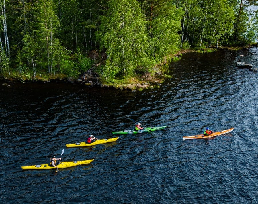 Rehjansaari/Venäänniemi melontareitti