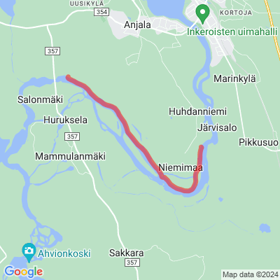 Melontareitti Huhdaniemi-Susikoski