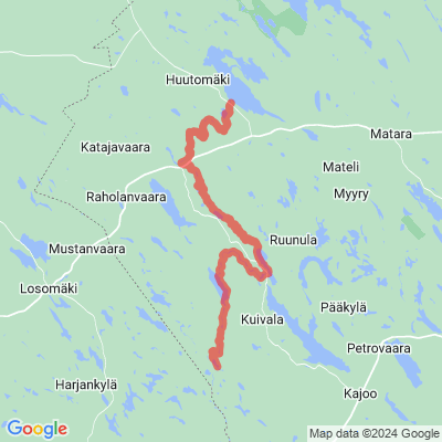 Vaikkojoen melontareitti