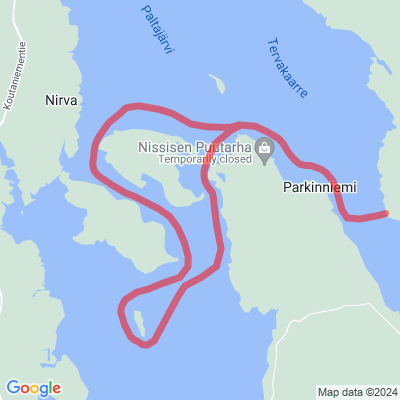Lukkarinnurmi/Sokajärvi melontareitti