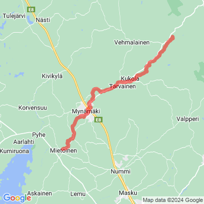 Mynäjoen melontareitti