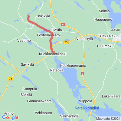 Valtimojoen melontareitti (Nurmes)