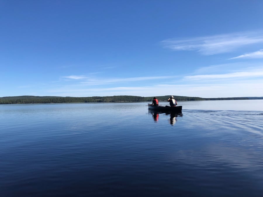 Rehjansaari/Kuluntalahti melontareitti