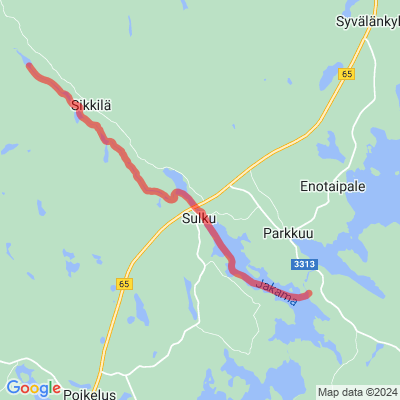 Sikkilänjoen melontareitti