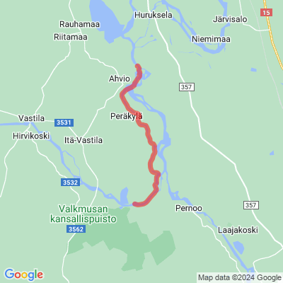Melontareitti Kuovinkallio-Suomenlahti