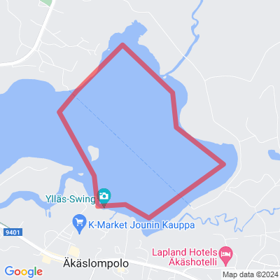 Äkäslompolon melonta