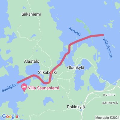 Vuohijärven reitti
