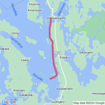 Vuohijärven reitti