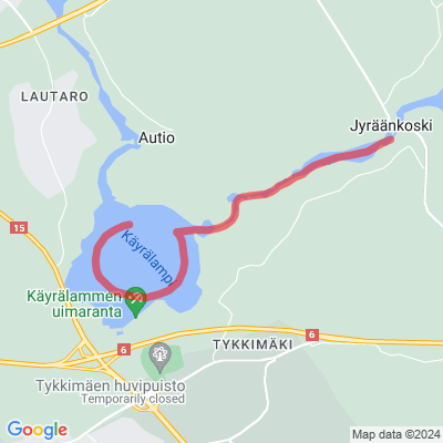 Väliväylän reitti, Myllynkoski-Paaskoski