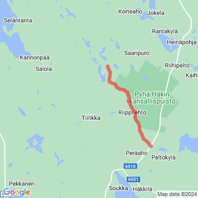 Tiilikka polkupyöräreitti