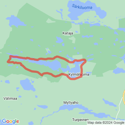 Kylmäluomajärven ympärysreitti
